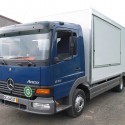 Verkaufsfahrzeuge – Leerfahrzeuge: Verkaufsaufbau / Basis Mercedes Atego