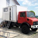 Selbstbau – Produkt: Wohnkabine – Basis Mercedes Unimog