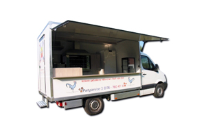 Hähnchengrill Mercedes Sprinter