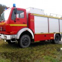 Wohnkabinen / Offroad-LKW - Leerkabine: Mercedes 1222 Allrad - Feuerwehrauto