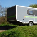 Offroad-Caravan / Produkt: Offroad-Wohnkabine auf Einachser-Fahrgestell