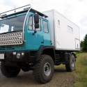 Wohnkabinen / Offroad-LKW - Basis Steyr 12m18