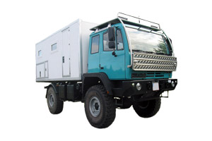 Wohnkabinen / Offroad-LKW - Basis Steyr 12m18