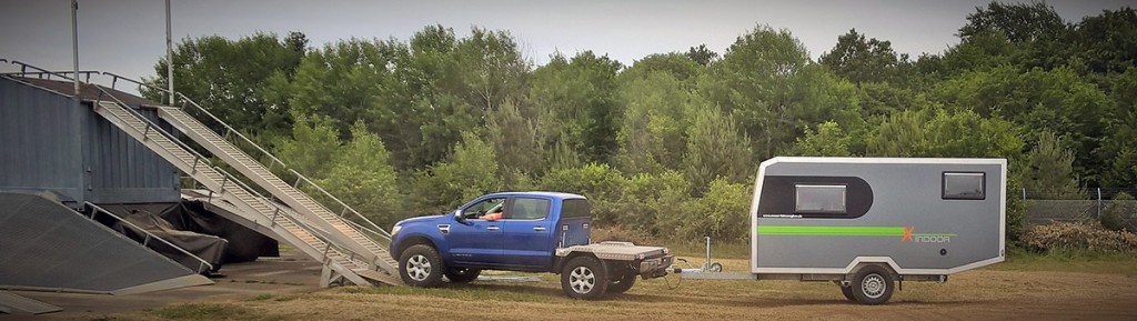 Offroad-Caravan / Produkt: Offroad-Wohnkabine auf Einachser-Fahrgestell