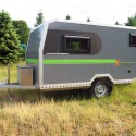 Offroad-Caravan X-Indoor / Produkt: Offroad-Wohnkabine auf Einachser-Fahrgestell / Leeranhänger