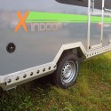 Offroad-Caravan X-Indoor / Produkt: Offroad-Wohnkabine auf Einachser-Fahrgestell / Leeranhänger