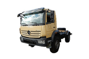 Wohnkabinen / Offroad-LKW - Leerkabine: Mercedes Atego 1324 Allrad