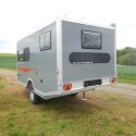 Offroad-Caravan X-Indoor / Produkt: Offroad-Wohnkabine auf Einachser-Fahrgestell / Komplettausbau