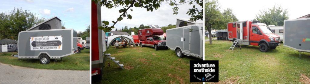 Messestand auf der "Adventure Southside 2017" in Eigeltingen