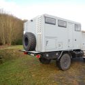 Wohnkabinen / Offroad-LKW - Hilfsrahmen: Basis Mercedes Unimog 1300 L