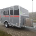 Offroad-Caravan X-Indoor / Produkt: Offroad-Wohnkabine auf Einachser-Fahrgestell / Komplettausbau 2017