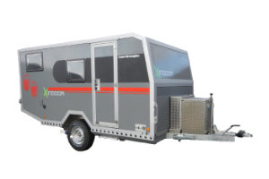 Offroad-Caravan X-Indoor / Produkt: Offroad-Wohnkabine auf Einachser-Fahrgestell / Komplettausbau 2017