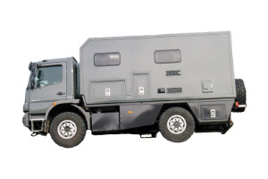 Wohnkabinen / Offroad-LKW – Wohnmobile: Basis Mercedes Atego