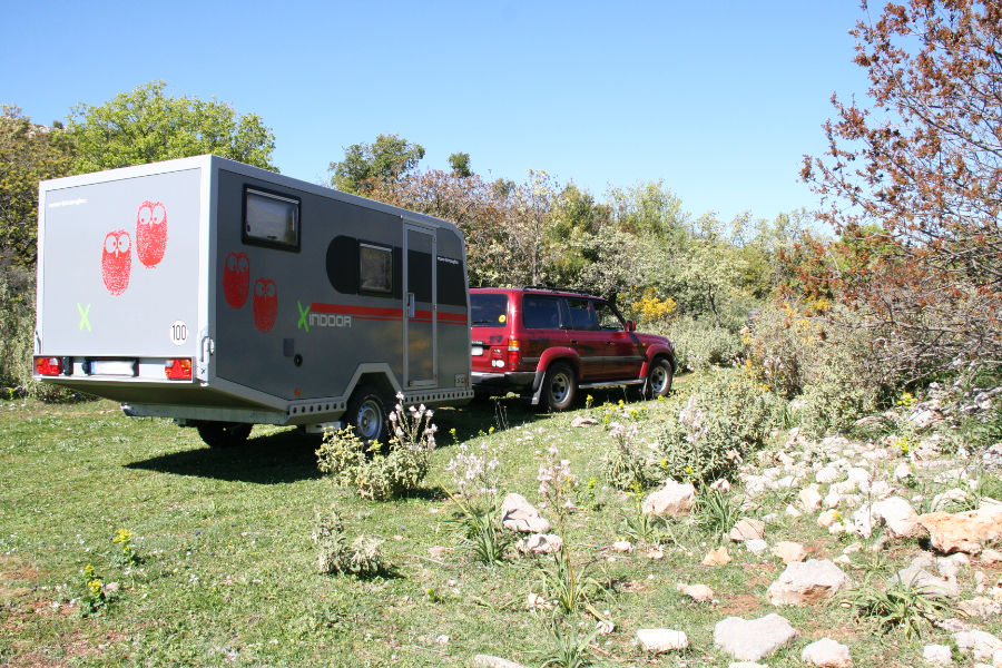 Moser Fahrzeugbau / Kunden - Urlaubsreise mit einem Offroad-Caravan nach Griechenland