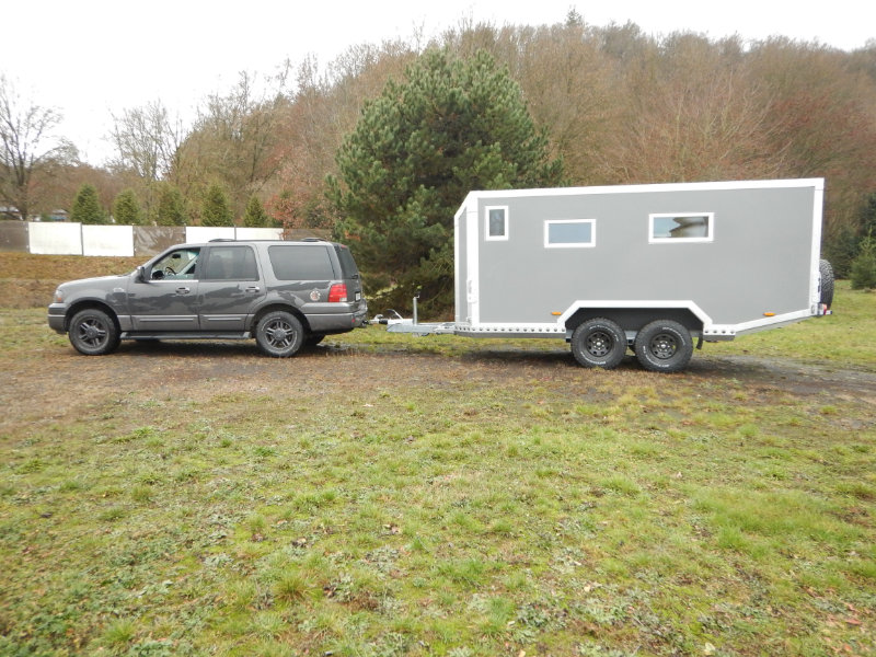 2 Stützen & 2 Klemmhalter für Anhänger, Trailer, Caravan : : Auto  & Motorrad