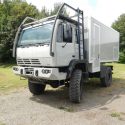 Wohnkabinen / Offroad-LKW - Aufbau: Steyr 12m18 Excap