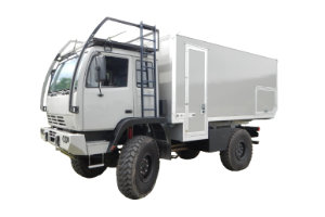 Wohnkabinen / Offroad-LKW - Aufbau: Steyr 12m18 Excap