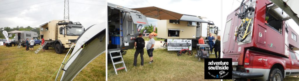 Messestand auf der Adventure Southside 2019 in Eigeltingen