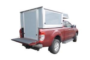 Kastenaufbau - Werkstattbox - Materialkoffer - Basis: Ford Ranger Limited