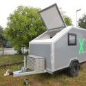 Offroad-Caravan X-Indoor / Produkt: Offroad-Wohnkabine auf Einachser-Fahrgestell / Modell Small