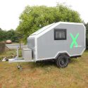 Offroad-Caravan X-Indoor / Produkt: Offroad-Wohnkabine auf Einachser-Fahrgestell / Modell Small