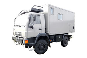 Wohnkabinen / Offroad-LKW - Basis: MAN 8.153 4x4 (Allrad)