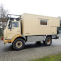 Wohnkabinen / Offroad-LKW - Leerkabine: Mercedes 1222 Allrad - Ehemaliges Feuerwehrauto