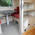 Offroad-Caravan X-Indoor / Produkt: Offroad-Wohnkabine auf Einachser-Fahrgestell / Modell mit 15 Zoll Bereifung