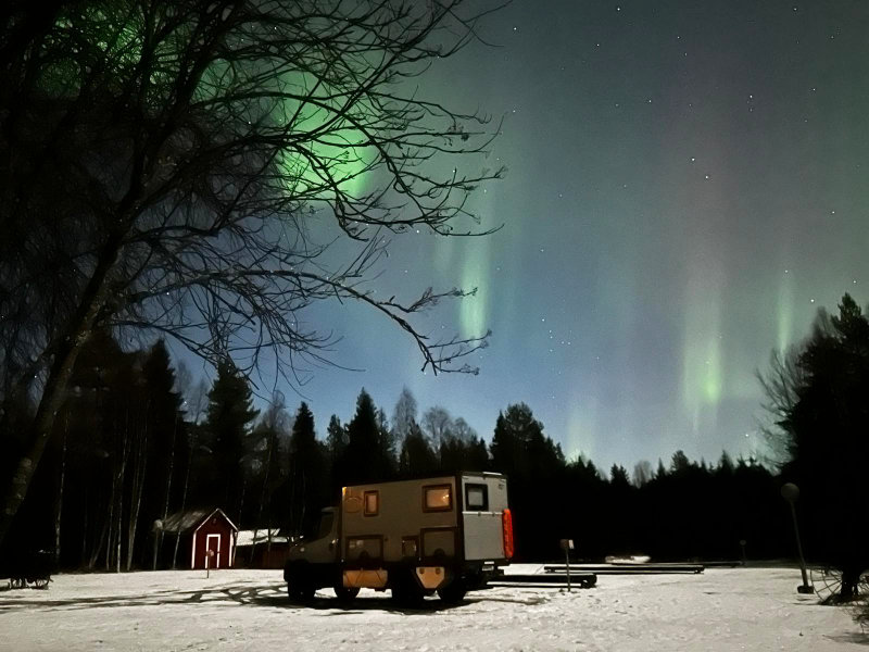 Moser Fahrzeugbau / Kunden - Urlaubsreise mit einem Iveco Daily 4x4 nach Nordeuropa an den Polarkreis