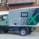 Wohnkabinen / Offroad-LKW - Basis: Iveco Daily 4x4 Scam mit Heckklappe als Eingangstür