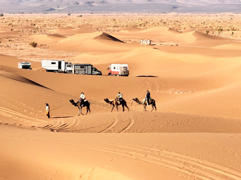 Moser Fahrzeugbau / Kunden - Urlaubsreise mit einem Iveco Daily inkl. Offroad-Wohnkabine nach Marokko