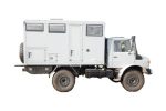 Wohnkabinen / Offroad-LKW - Hilfsrahmen: Basis Mercedes Unimog 1300 L